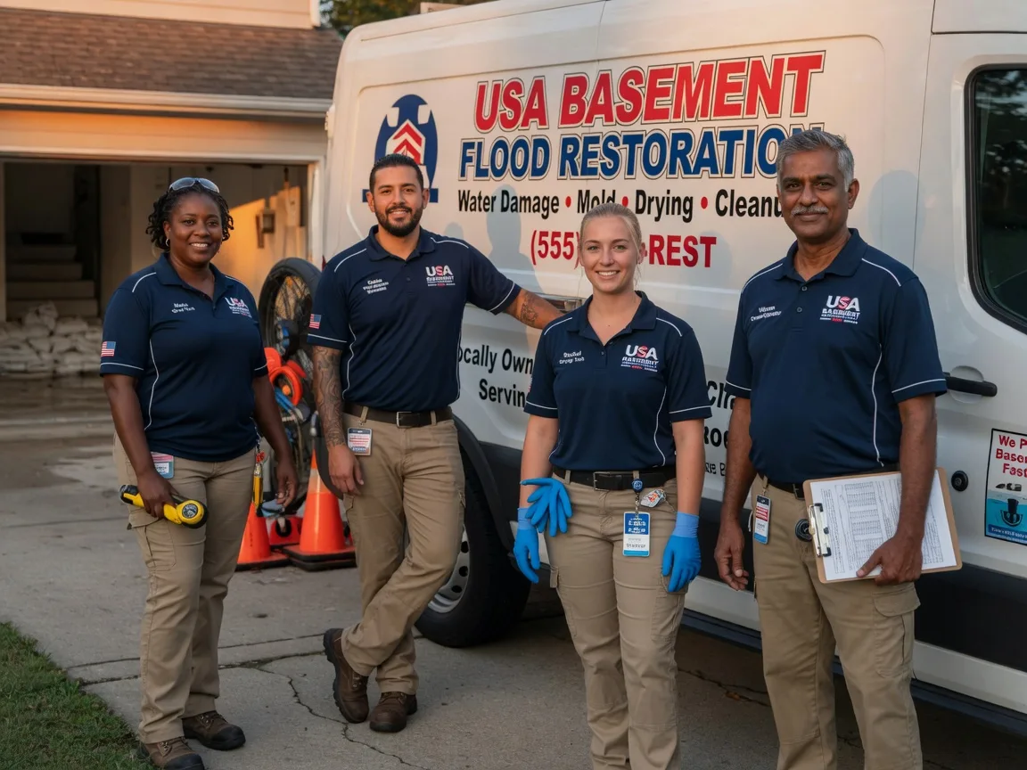 Basement Flood Cleanup company in Valmeyer, IL
